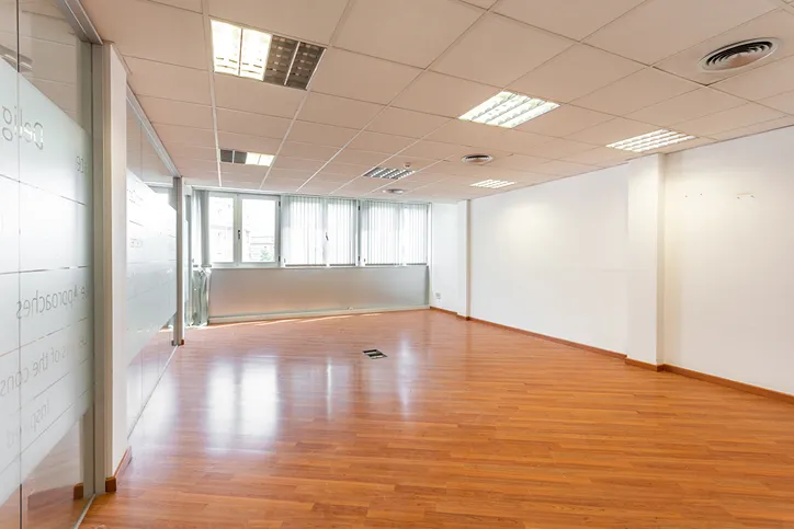 wood flooring in large area